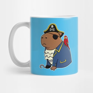 Capybara Pirate Costume Mug